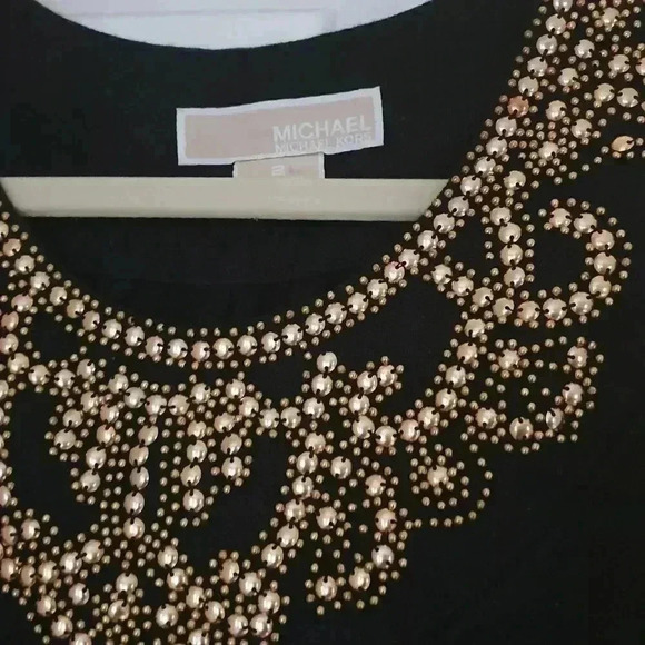 Michael Kors Linen black dress - Picture 4 of 10